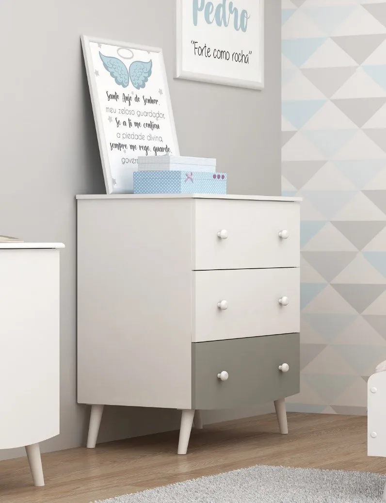 Lazy 3-Drawer Chest of Drawers