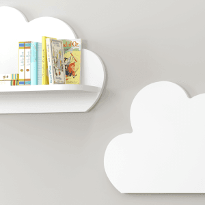 Cloud Shelf 2-piece White