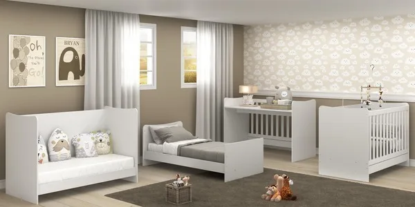 Blanco Standard 4-in-1 Baby Cot