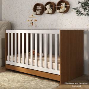 Dream Standard 3-in-1 Baby Cot Brown