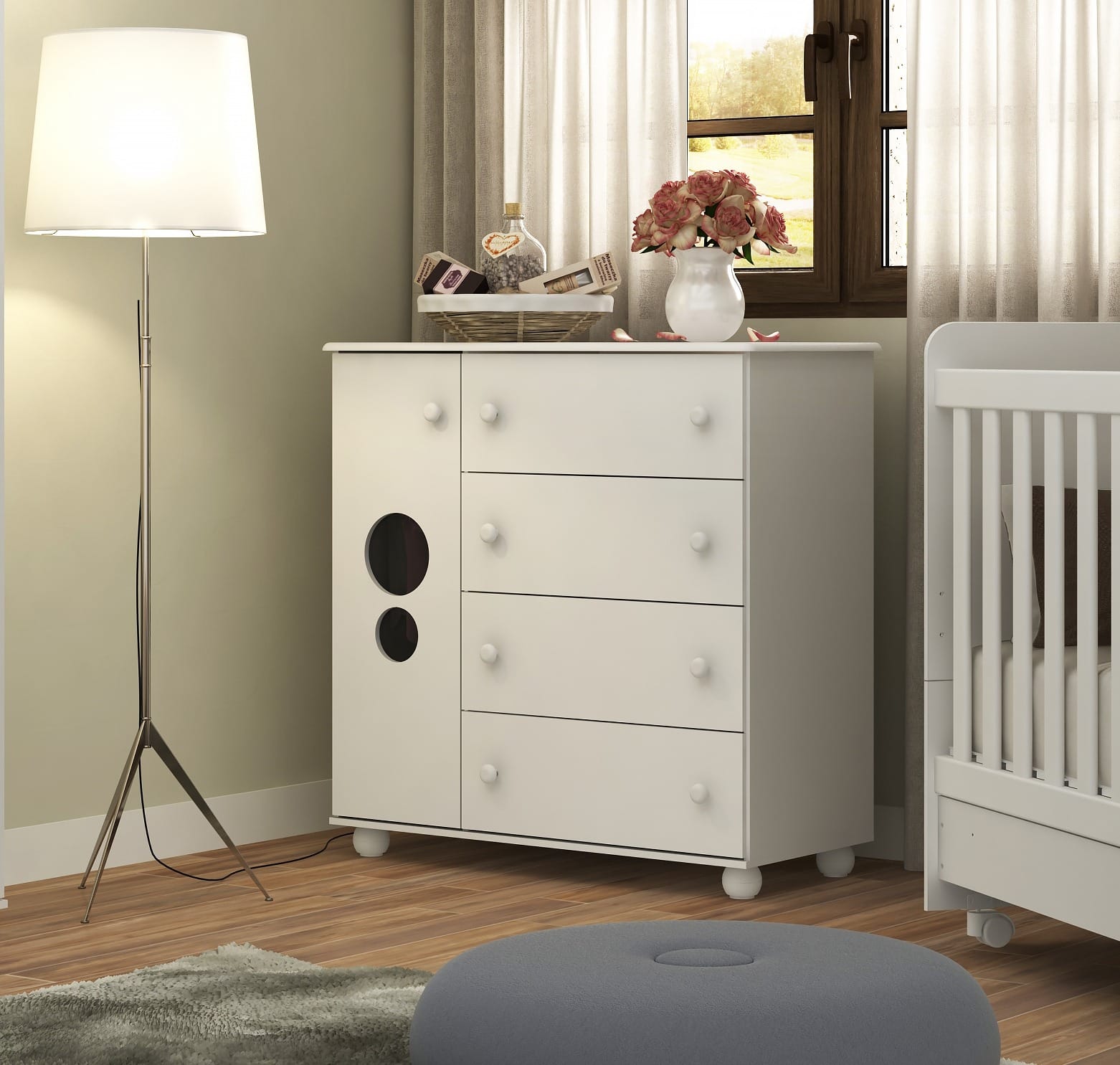 Bambino Large Chest Of Drawers