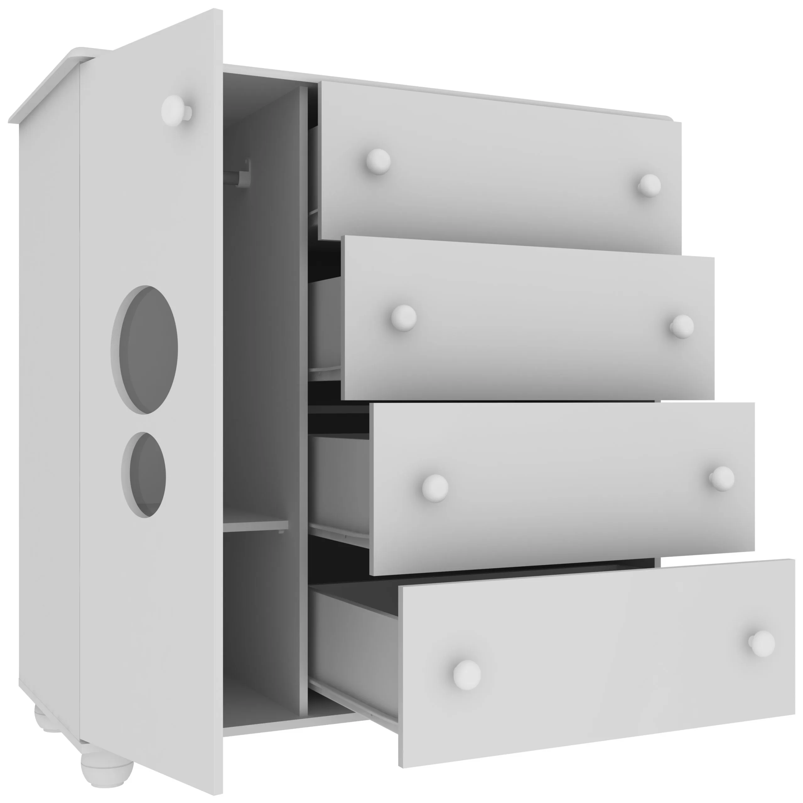 Bambino Large Chest Of Drawers - Image 5