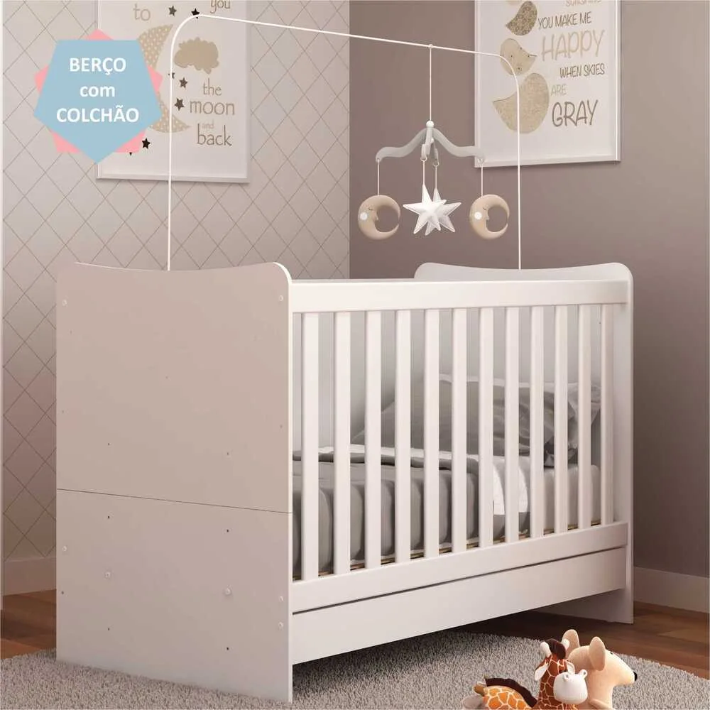 Blanco Large 4-in-1 Baby Cot - Image 2