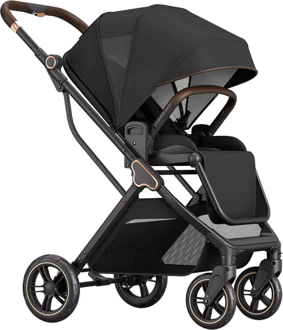 Belecoo stroller rose gold sale