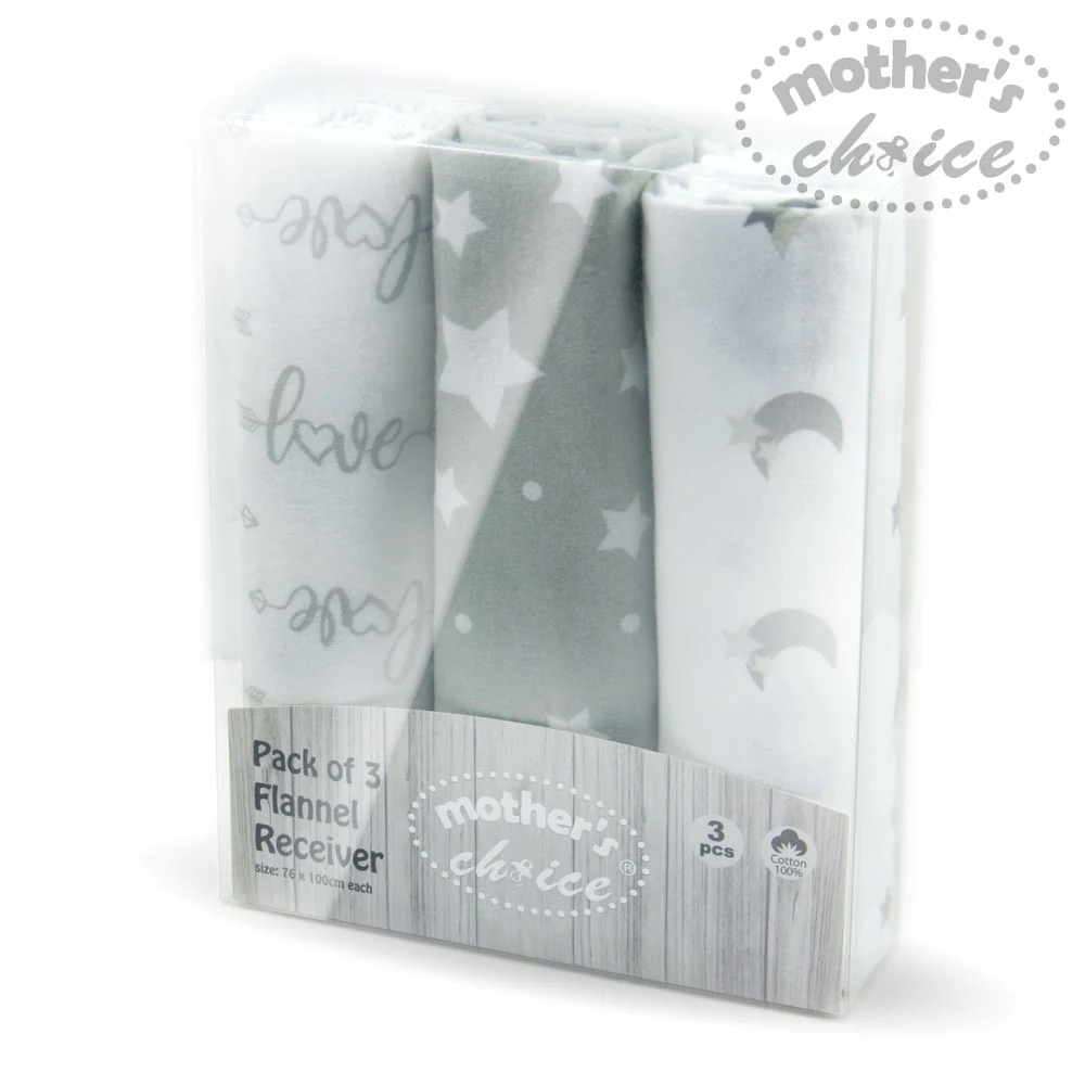 3 Pack Flannel Receivers 100% Cotton - Image 9