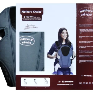 MC 3 Way Ultra Baby Carrier Grey