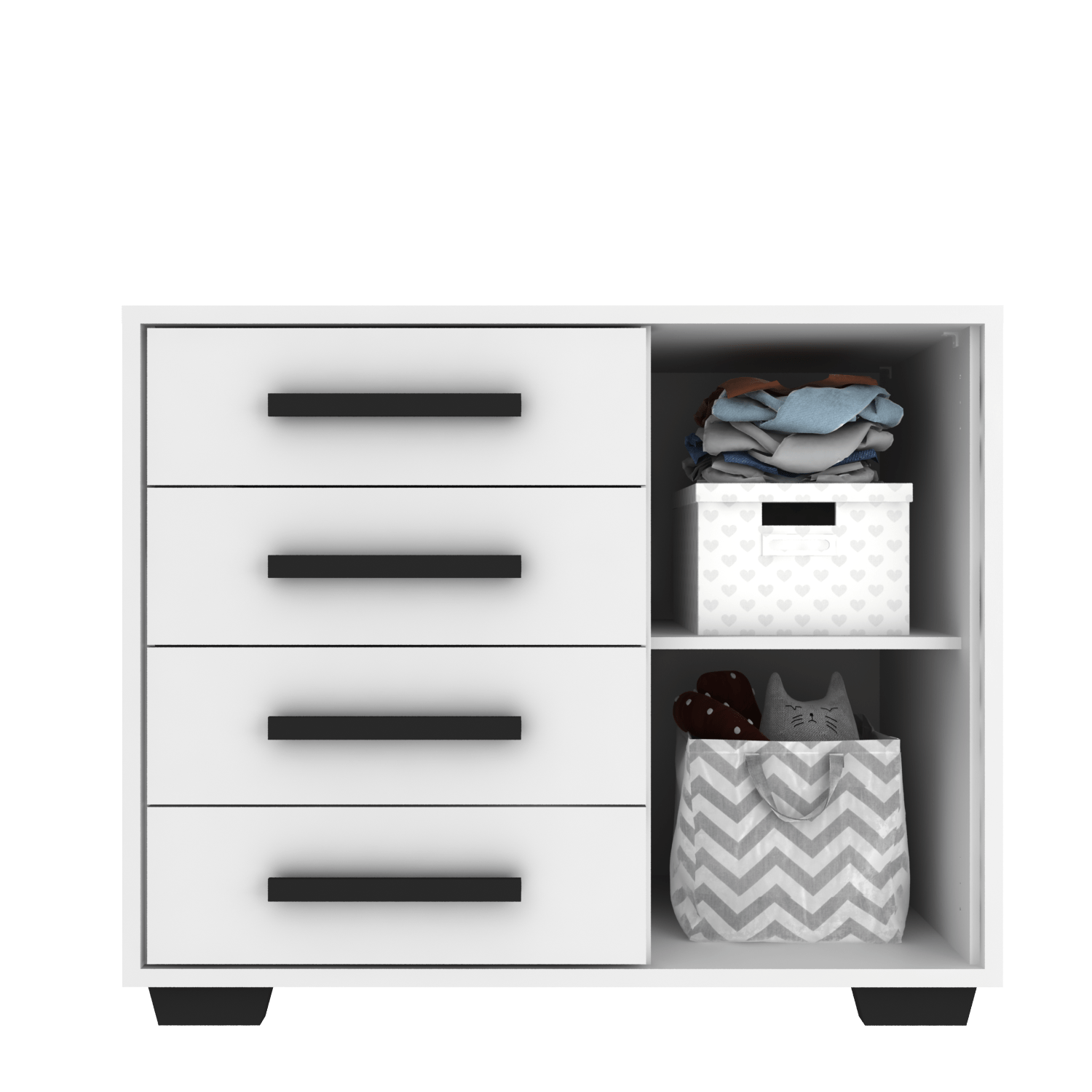 Retro Large Chest Of Drawers (Classic Legs) - Image 2