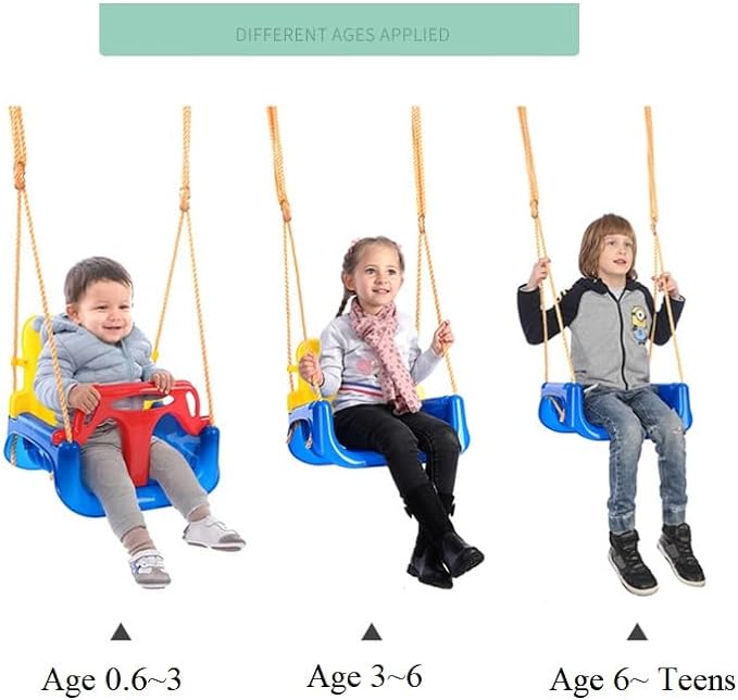 2in1 Kiddies Plastic Outdoor Swing - Image 3