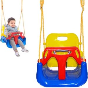 2in1 Kiddies Plastic Outdoor Swing