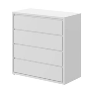 Manhattan 4-Drawer Chest of Drawers White