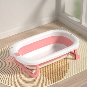 Foldable Medium Bath With Thermometer
