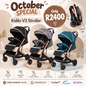 Kidilo V3 Foldable Stroller