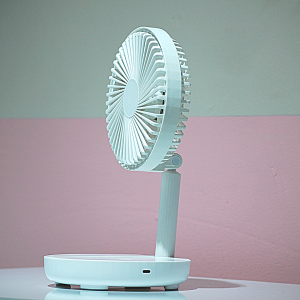 Compact Foldable Rechargeable Table Fan fs05