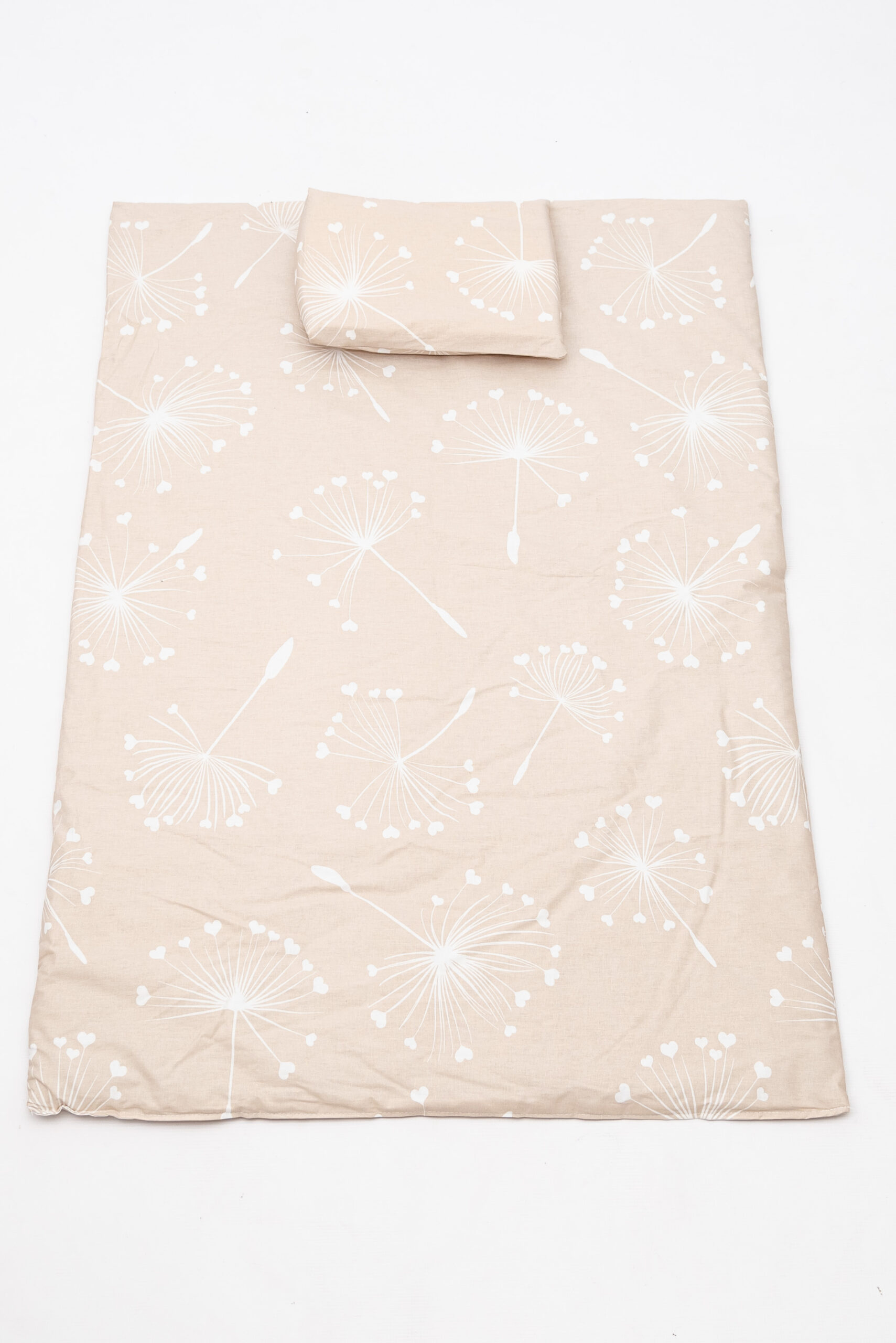 Baby Haven Cot Comforter Set - Beige Dandelion - Image 5