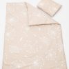 Baby Haven Cot Comforter Set - Beige Dandelion - Image 3