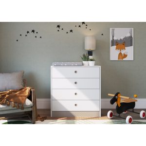 Blanco 4 Draw Chest Of Drawers
