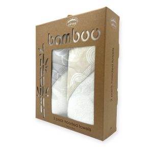 Bamboo 2pk Hooded Towels