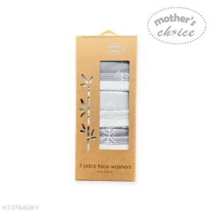 Mother's Choice Bamboo 3PK Facecloth