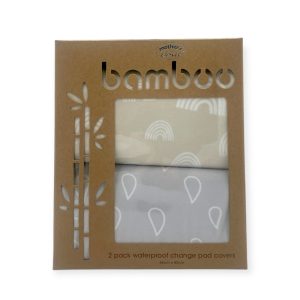 MC Bamboo 2PK Change Pad Cover