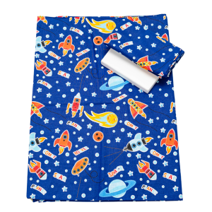 Baby Haven Toddler Bed Duvet Set – Blue Rocket
