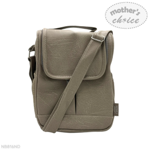 Mother's Choice PU Leather Upper Thermal Bottle Warmer Earth