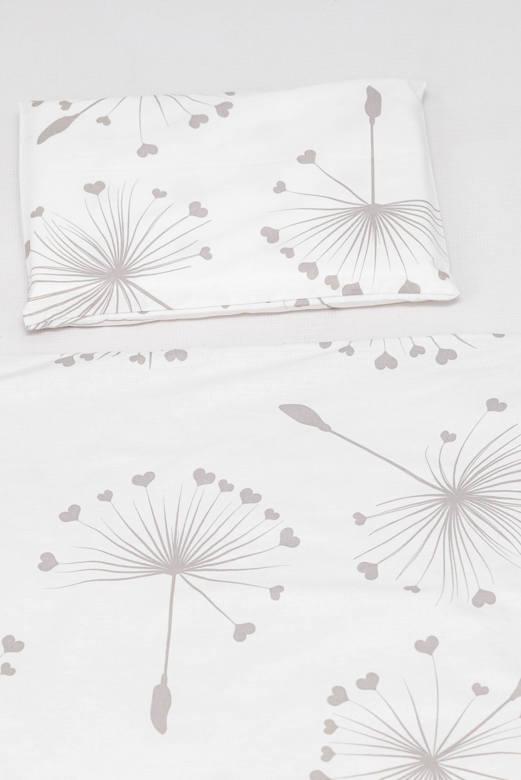 Baby Haven Baby Cot Duvet Set - Grey Dandelion - Image 4