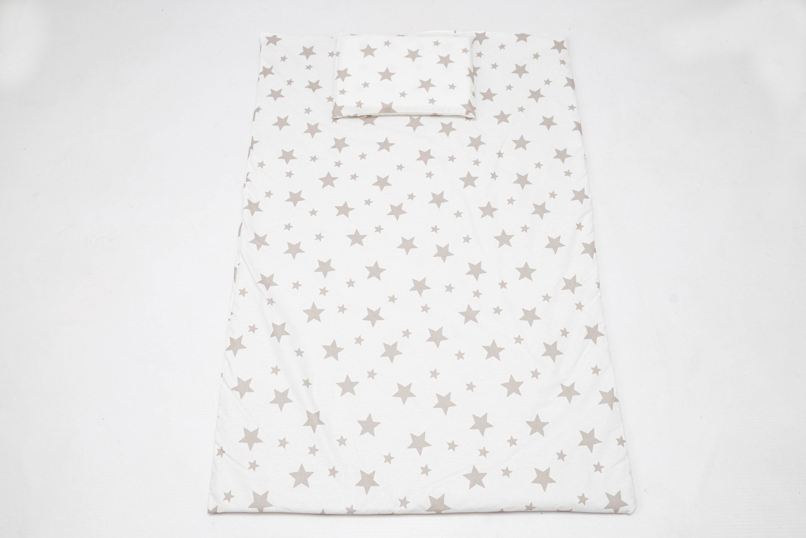 Baby Haven Baby Cot Duvet Set - Beige Stars