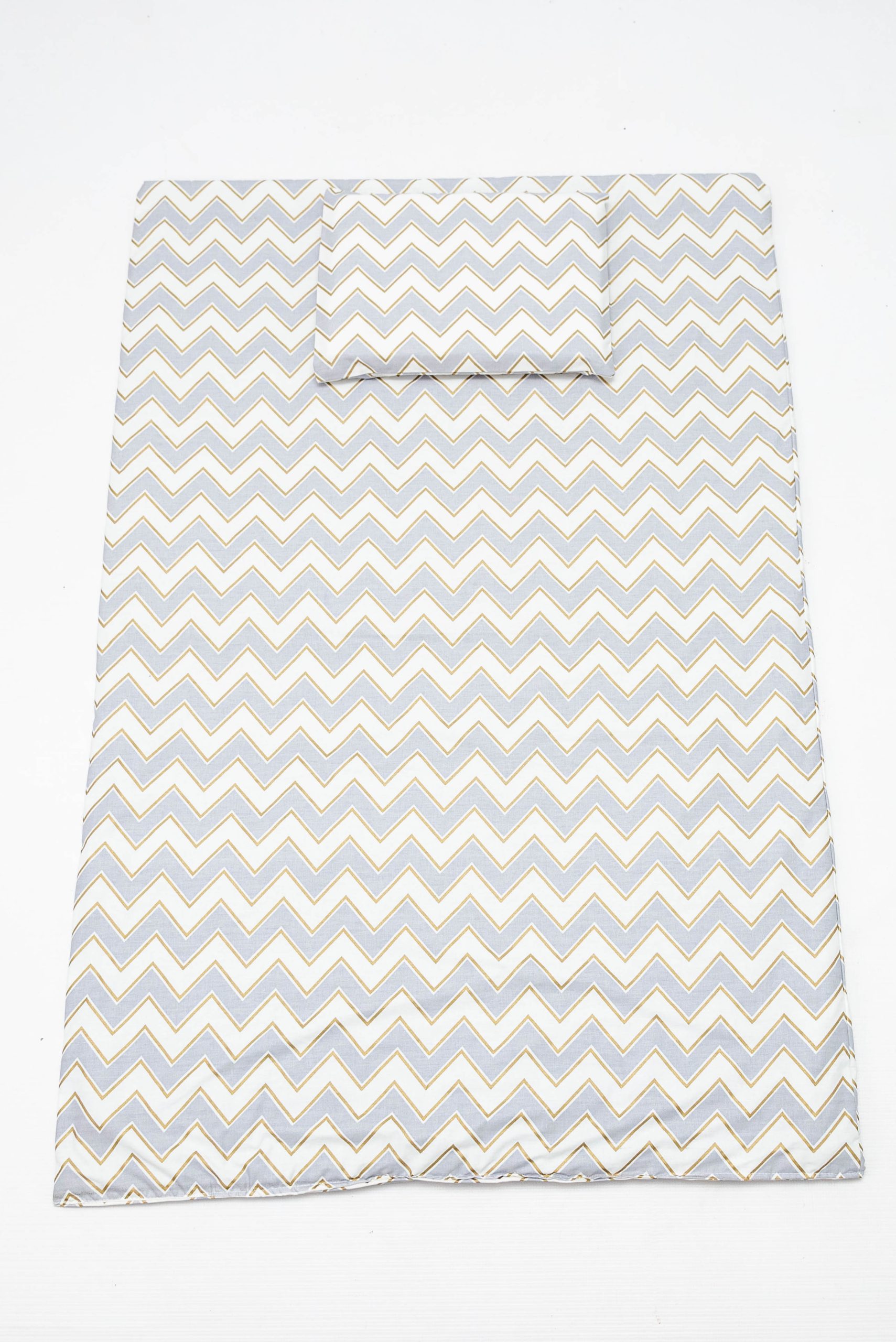 Baby Haven Baby Cot Duvet Set - Zig Zag