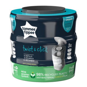 Tommee Tippee Twist and Click Cassette 3-Pack
