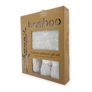 Mother's Choice Bamboo 3PK Newborn Gift Set