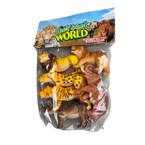 Zoo Animal Toy Playset