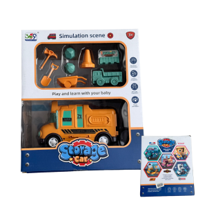 Storage Car Construction Playset