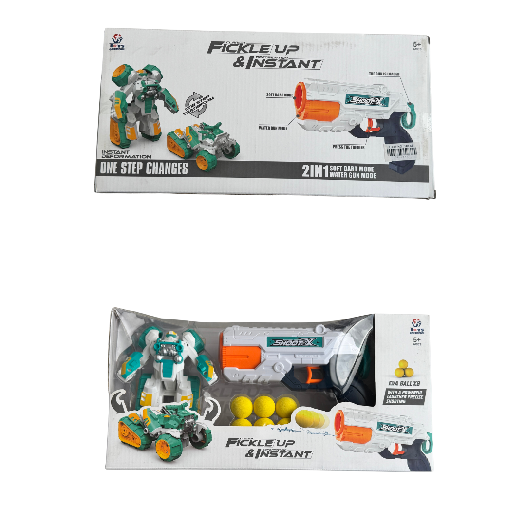 Claricon Eva Ball 2IN1 Toy Gun