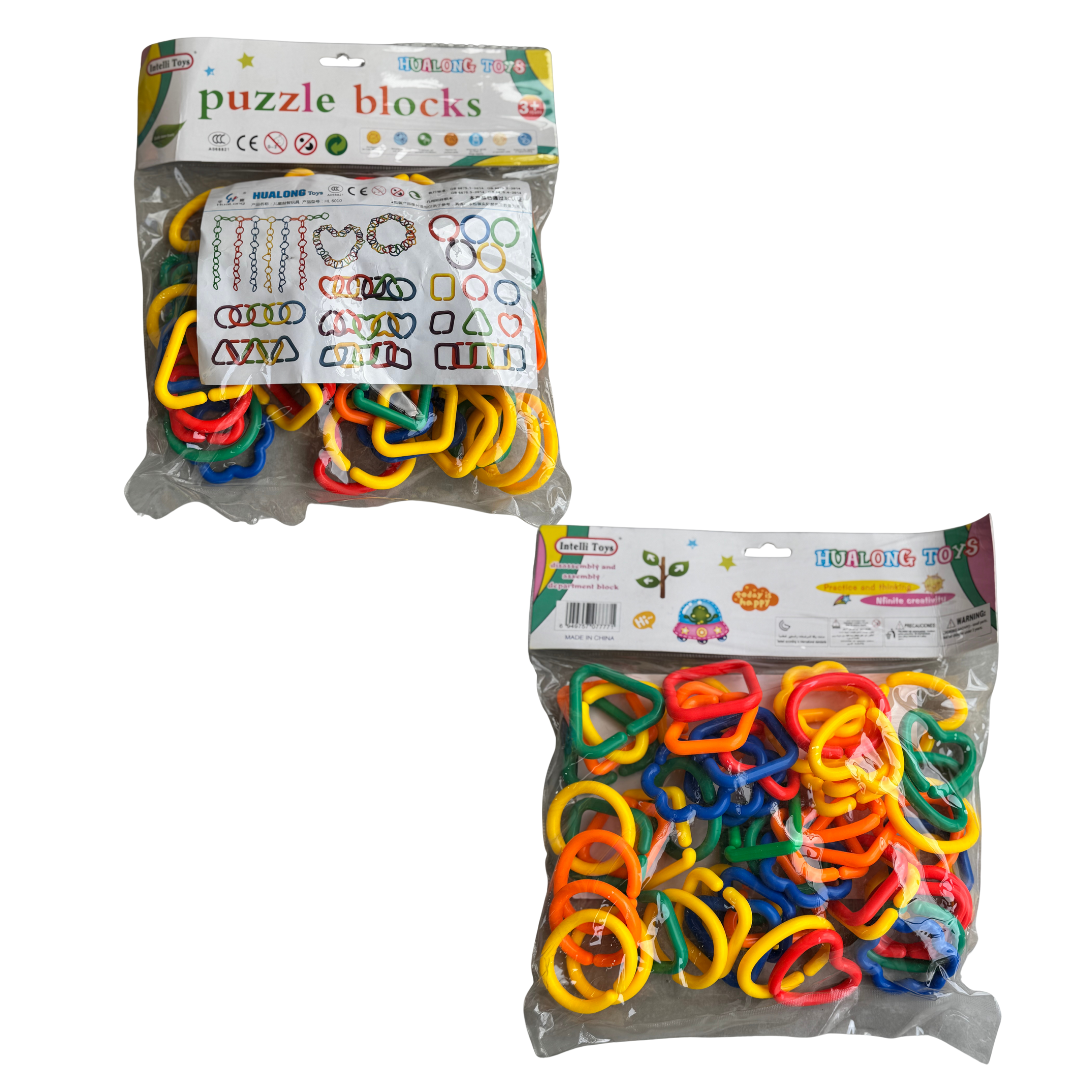 Interlocking Puzzle Set