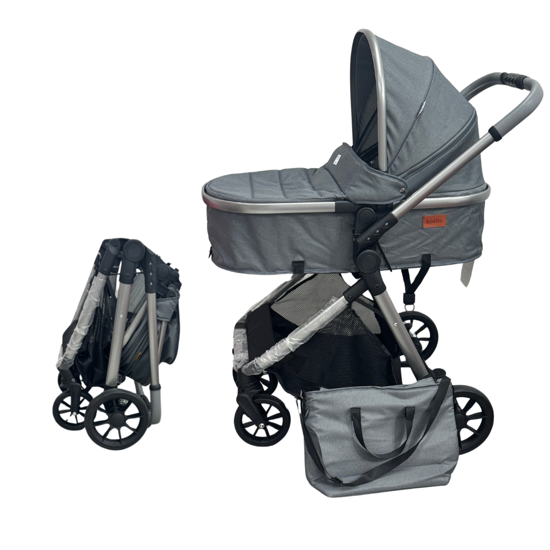 Kidilo V5 2-in-1 Foldable Stroller