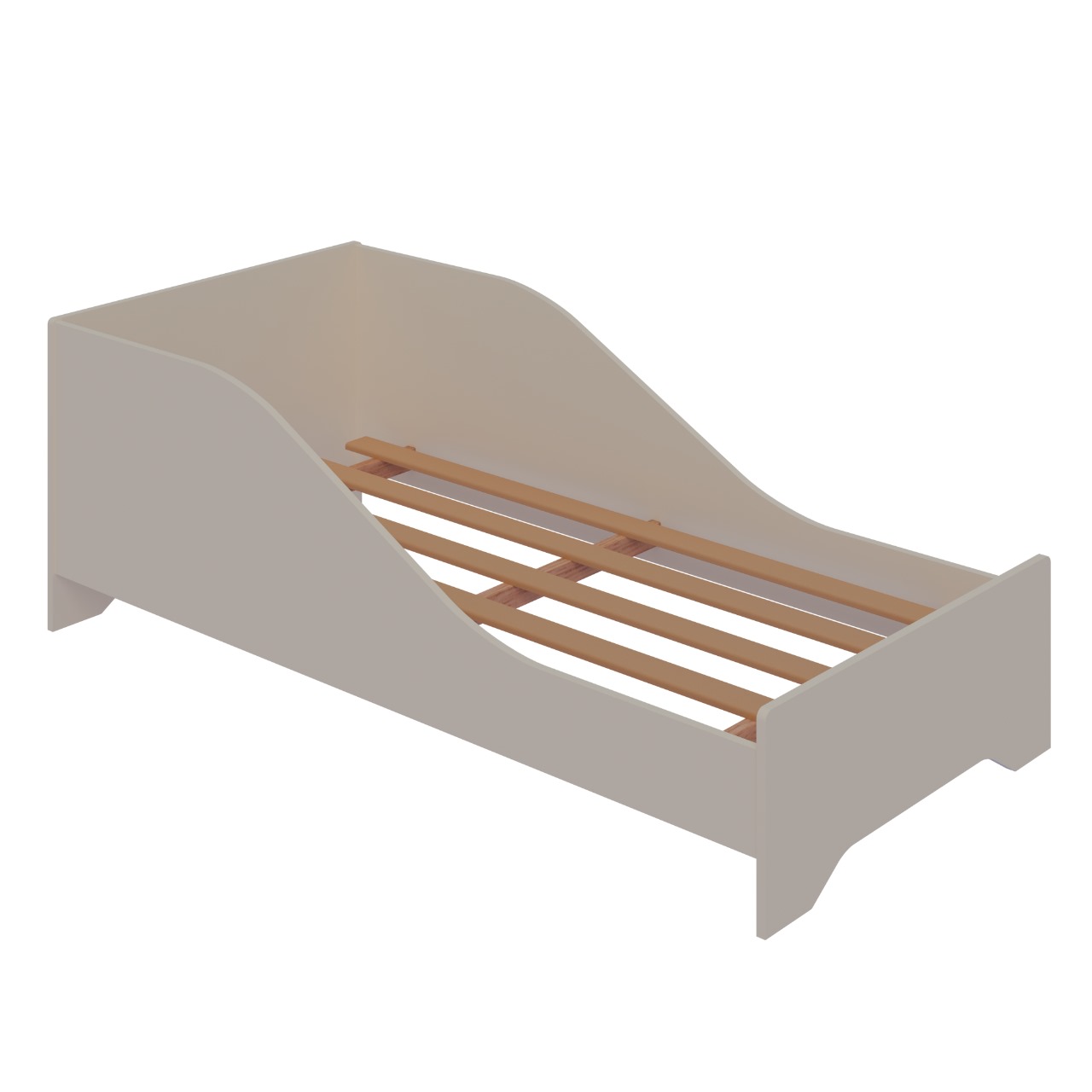 Dream Toddler Bed Stone (Off-White) - Image 4