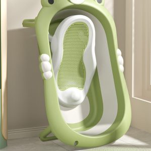 Frog Baby Bath with Bath Support