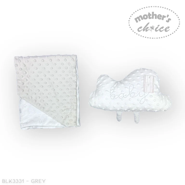 Mother's Choice Gift Box Sherpa Blanket & Pillow Set - Image 3