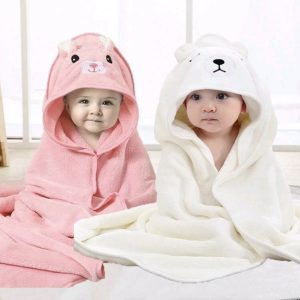 Animal Hooded Baby Towels Set