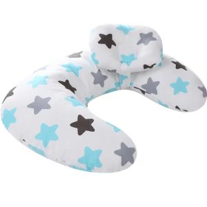 Nursing Pillow with Baby Headrest